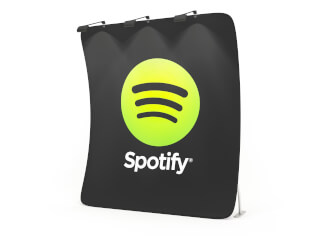 Mässvägg - Softwall Konkav